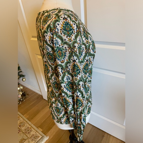 Jewel Green Blouse that Twinkles from Talbots - Picture 4 of 8